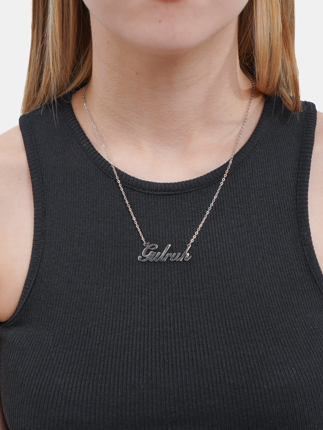 Цепь, 1 шт., длина 50 см, серебряный — фото 1