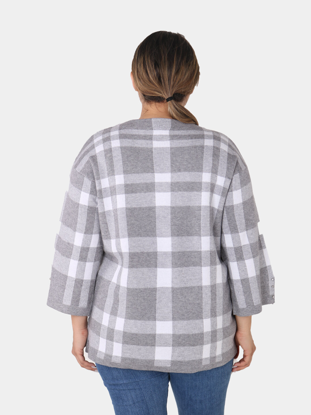 Свитер размер One Size, , серый — фото 1