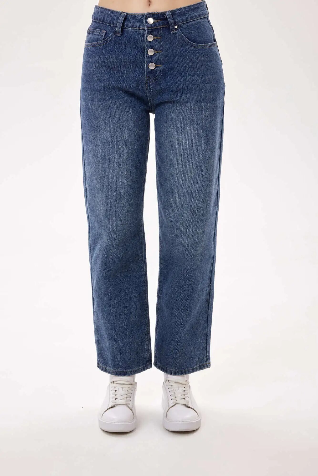 Джинсы Selfie, размер M, темно-синий — фото 1