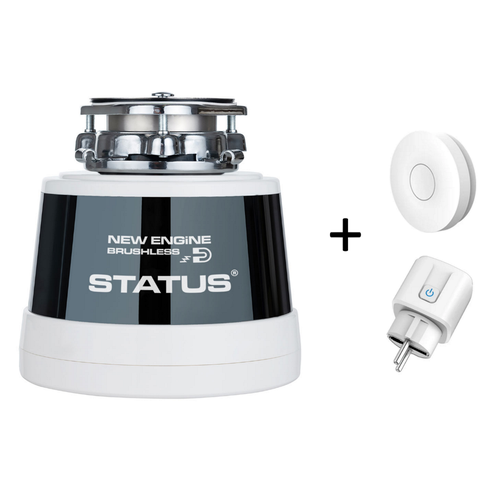 Сверхкомпактный измельчитель пищевых отходов STATUS NEXT 300 Compact с беспроводной кнопкой