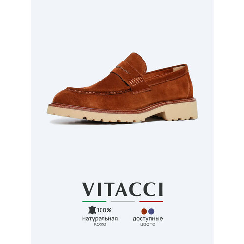 фото Лоферы vitacci, размер 39, оранжевый