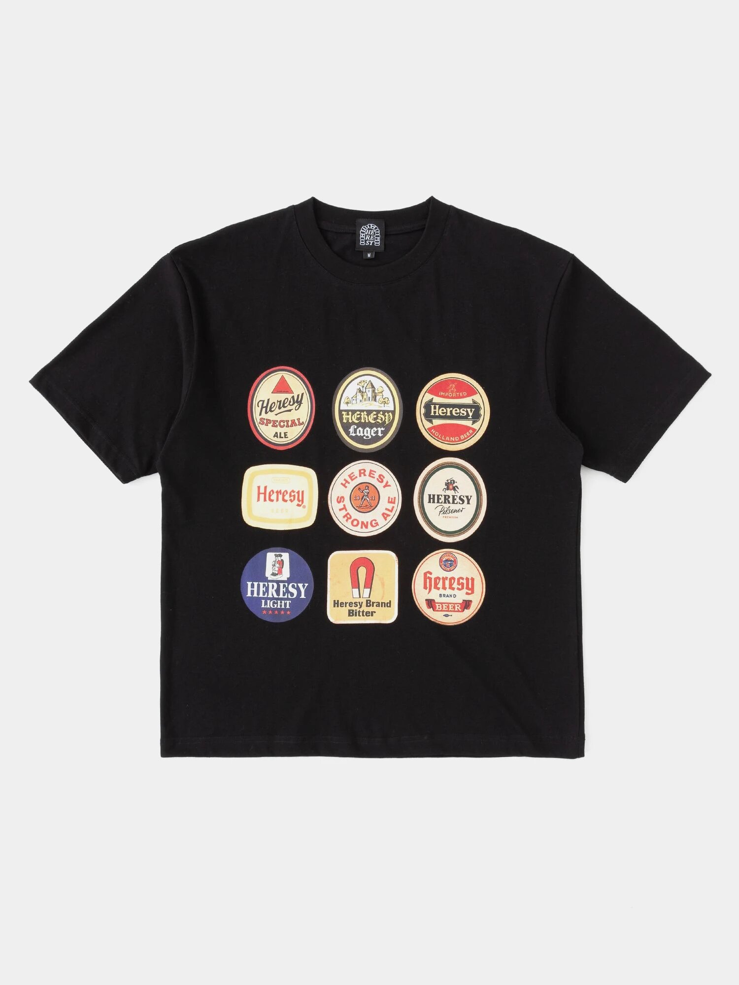 Футболка HERESY Beer, размер S, black