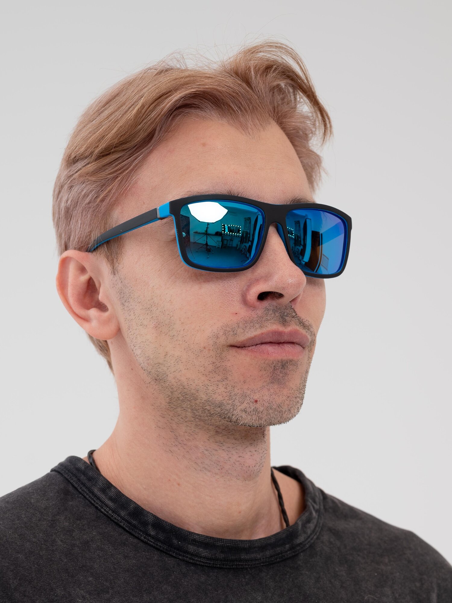 Солнцезащитные очки Zabologen, синий — фото 1