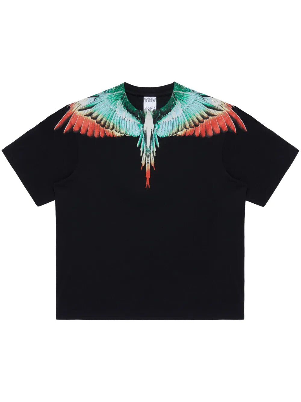 Футболка MARCELO BURLON, размер 52, черный