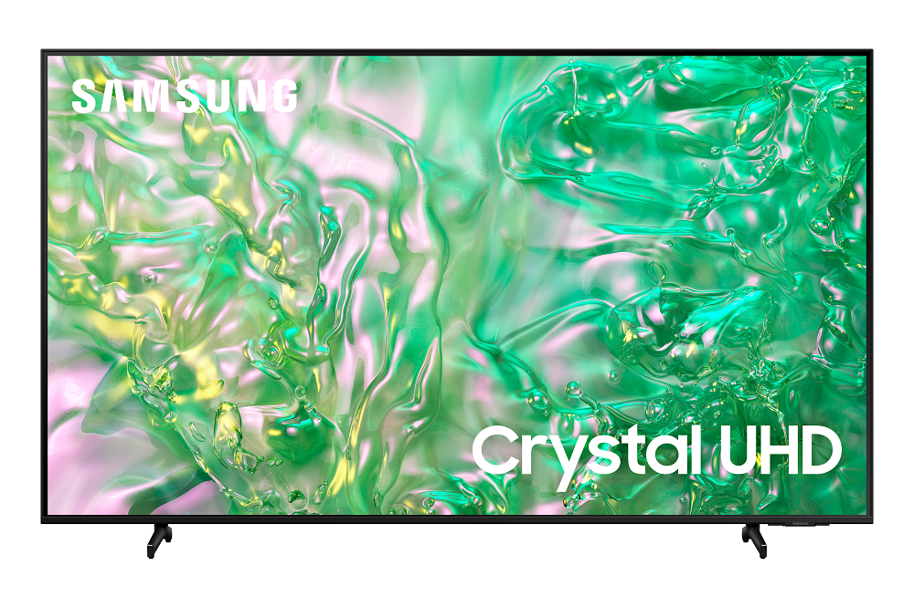 Телевизор Samsung 55 DU8000 Cristal UHD 4K, Кристально чистое изображение, голосовой пульт самозаряжающийся от света