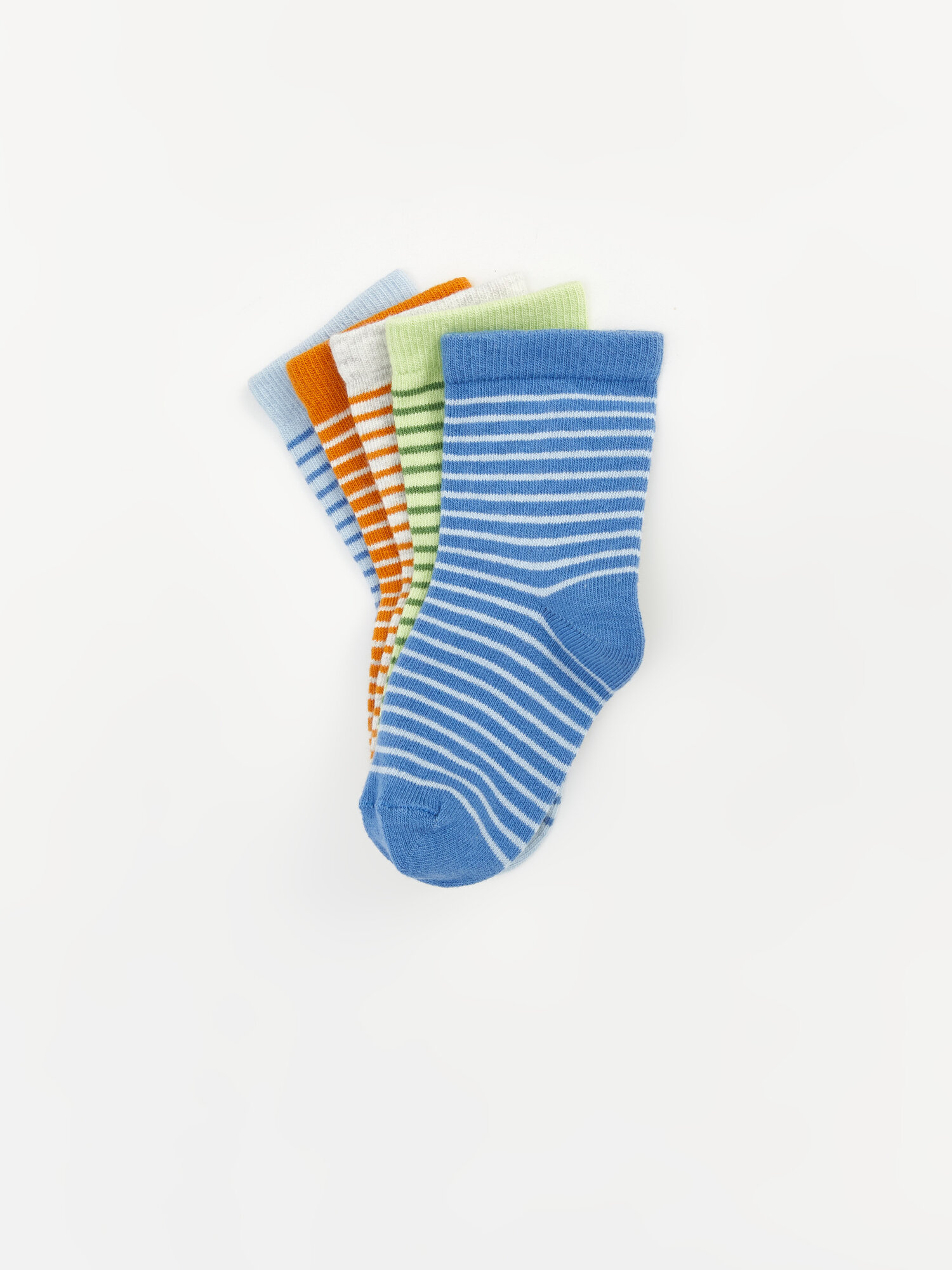 Носки LC Waikiki 5 пар размер 17-18 (6-12 мес) мультиколор