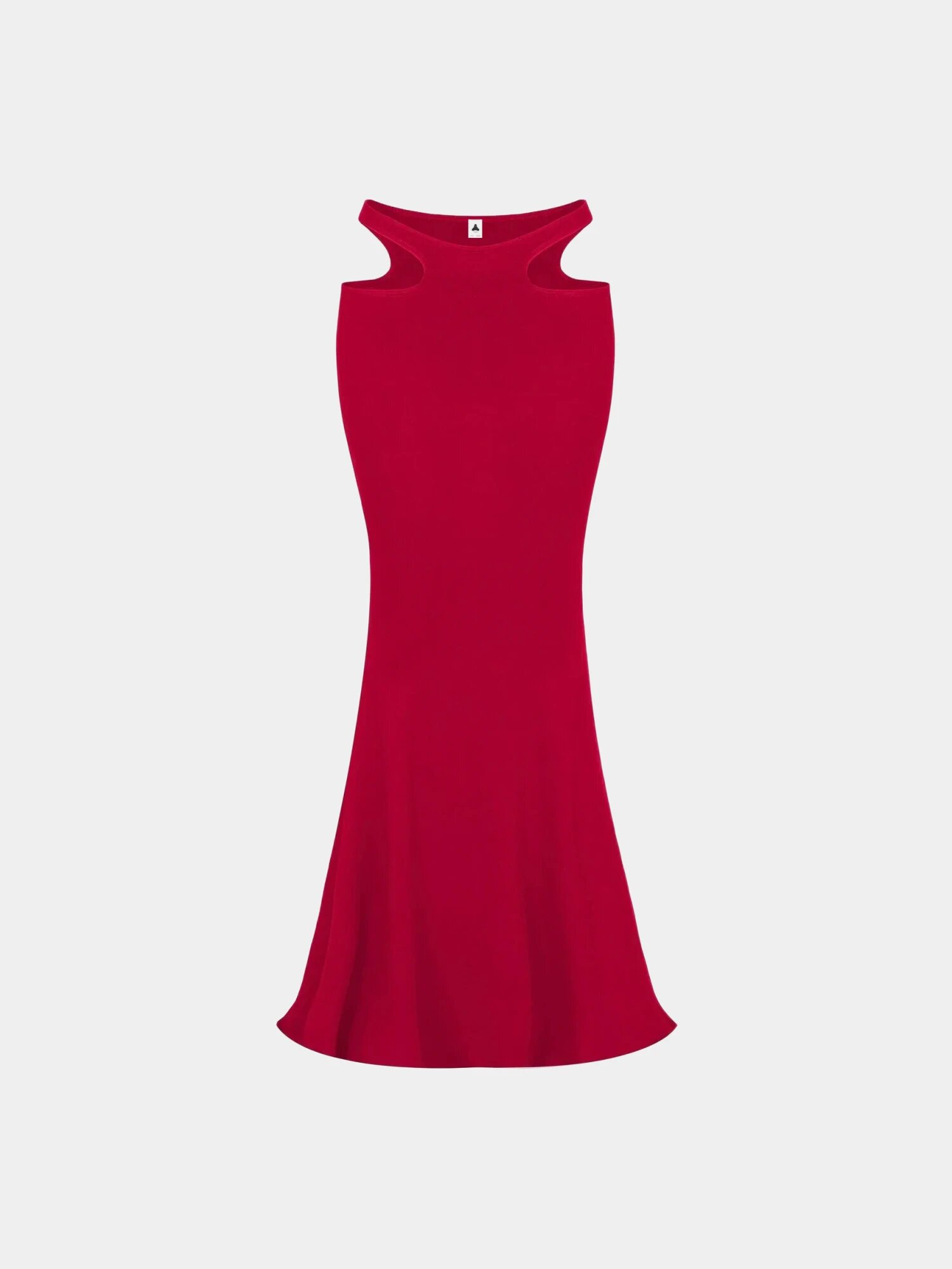 Юбка XSAI Holey, размер S, красный, розовый