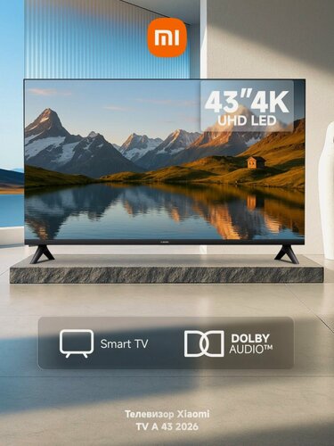 Изображение товара Телевизор LED Xiaomi Mi LED TV A 43 2026 (L43MB-AURU)
