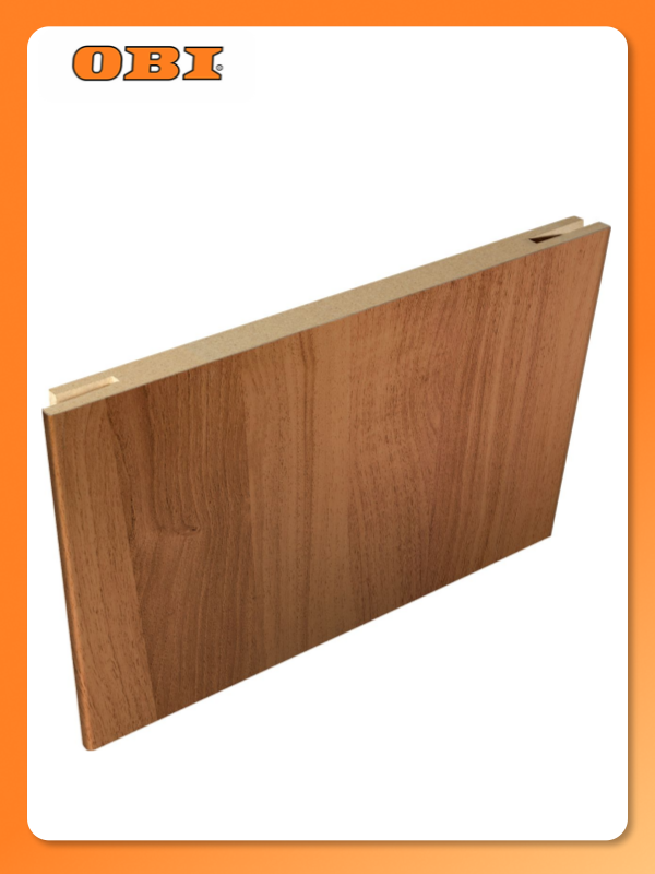 Доборная планка Юта телескопический Орех 10х2100 мм 1 шт