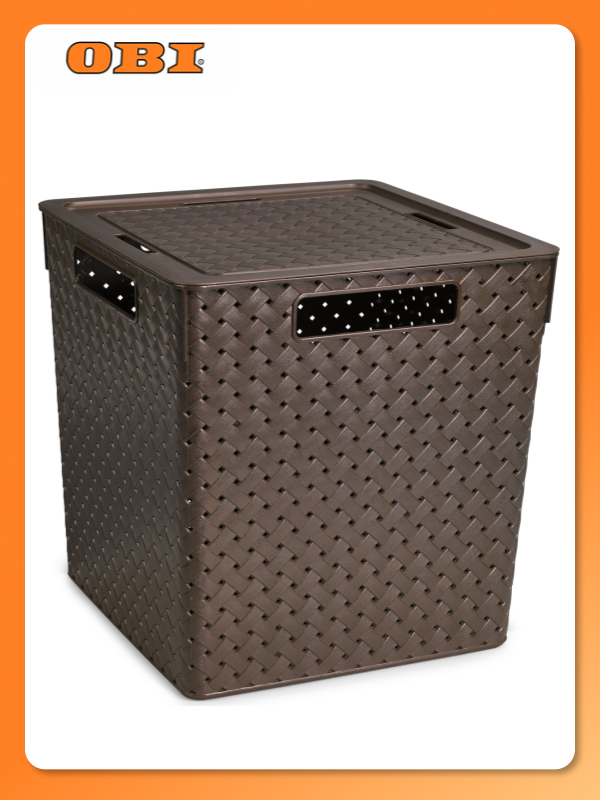 Коробка для хранения квадратная 