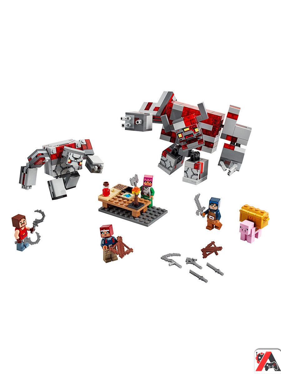 Конструктор Майнкрафт Битва за красную пыль — фото 1