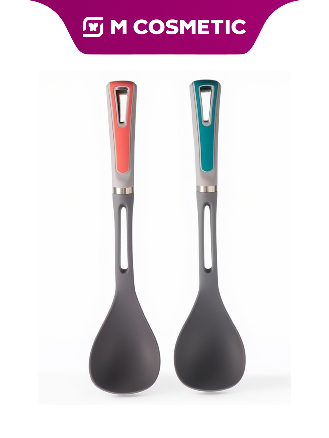 ASIA POSUDA Пластиковый половник для кухни, разных цветов, в ассортименте, удобный кухонный аксессуар для супов и соусов