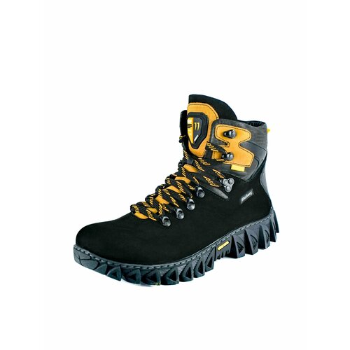 фото Ботинки shoiberg, размер 45, черный