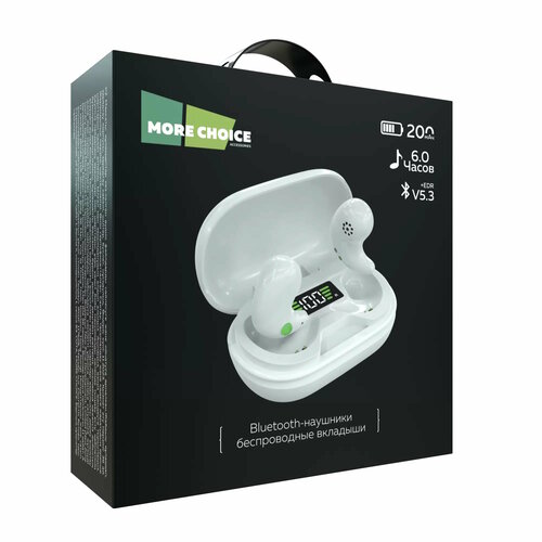 Беспроводные наушники More choice BW01 белый 109500₽