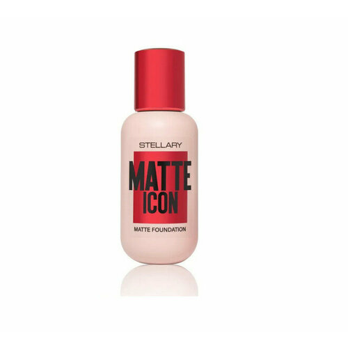 STELLARY Матирующий тональный крем Matte Icon 35 мл оттенок 01 Натуральный 1 шт 659₽