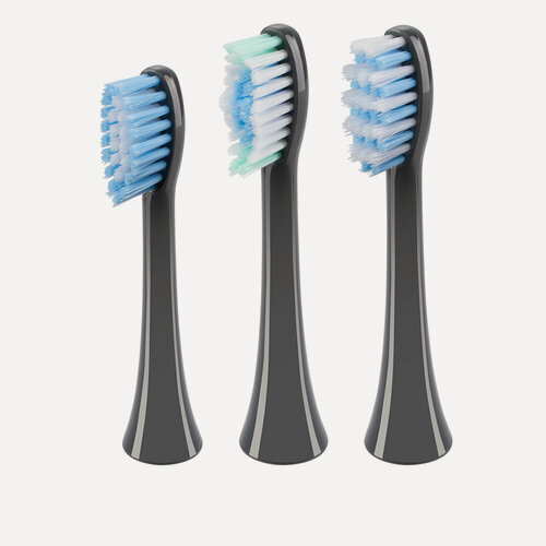 Изображение товара Набор сменных насадок REDMOND N4703 для электрической зубной щетки TB4601 (серый)