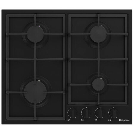 фото Встраиваемая газовая варочная панель Hotpoint-Ariston HGMT 642 BL