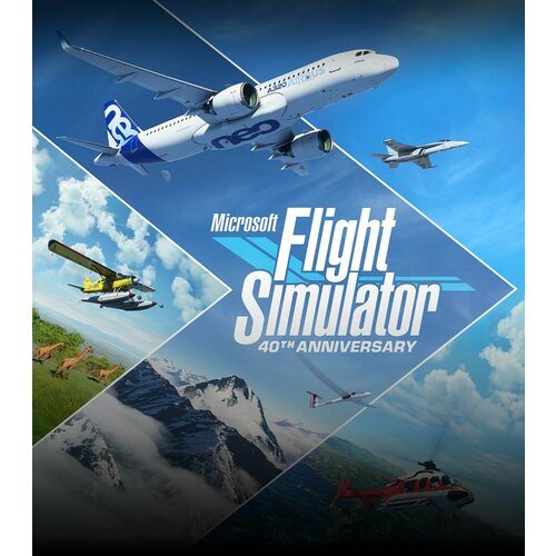 Игра Microsoft Flight Simulator Standard 40th Anniversary Edition Xbox Series XS электронный ключ 4489₽