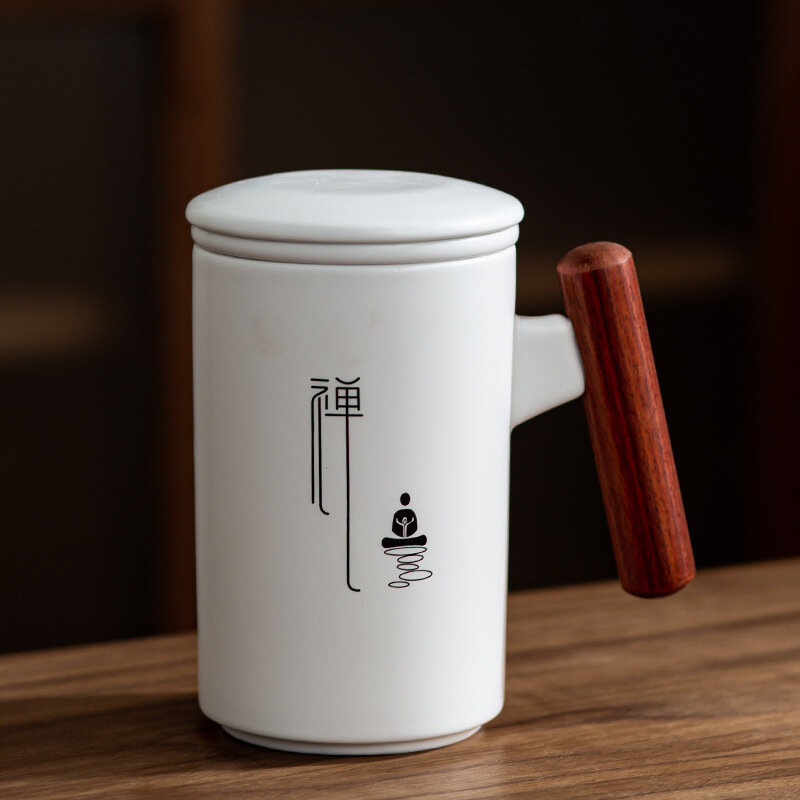 фото Кружка Zen Cup, керамическая, с фильтром, 400мл