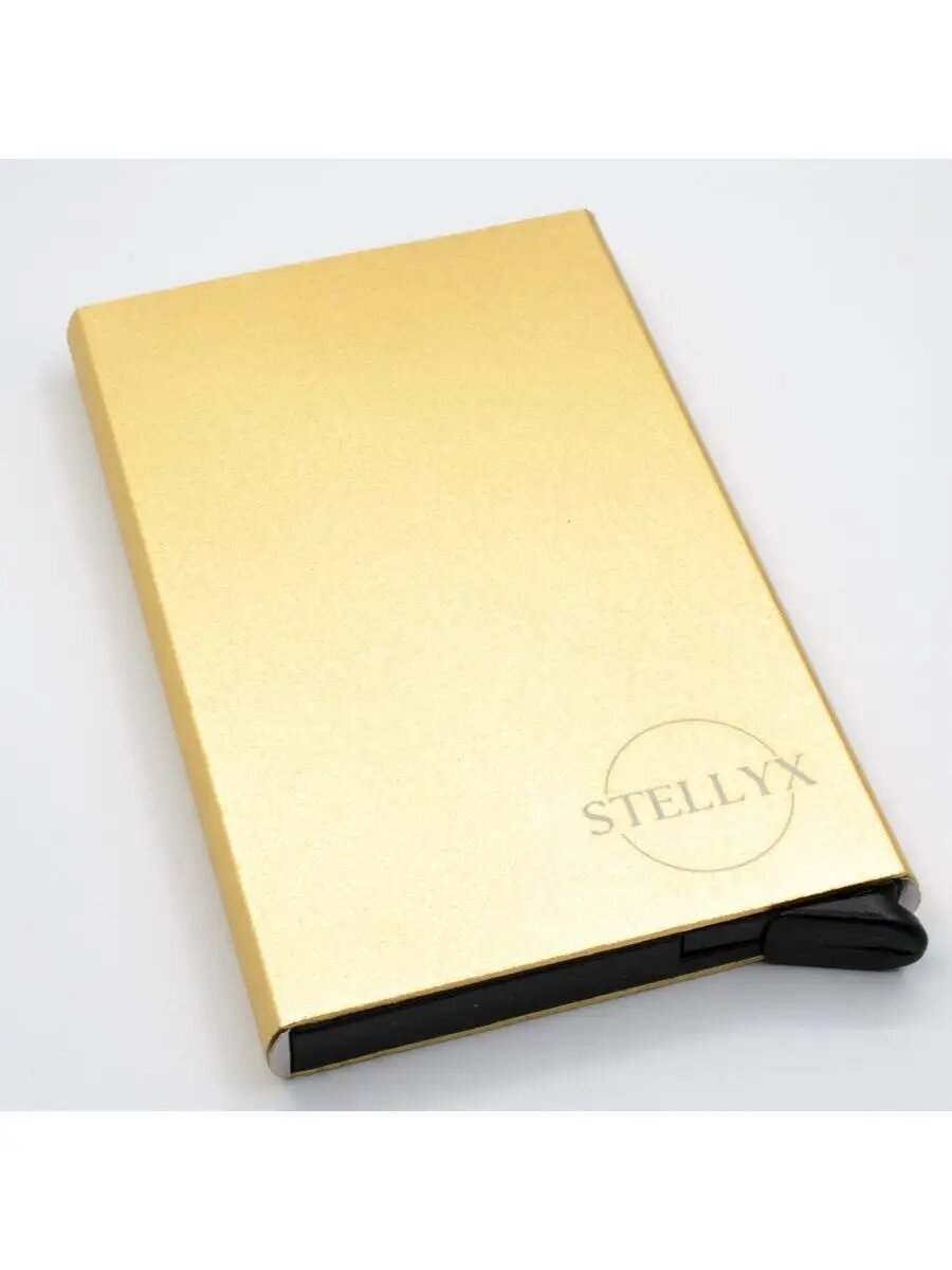 Визитница STELLYX, фактура зернистая, желтый — фото 1
