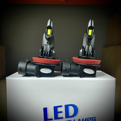 Светодиодные лампы для ПТФ на Mitsubishi ASX - 45W 6000k / 2шт