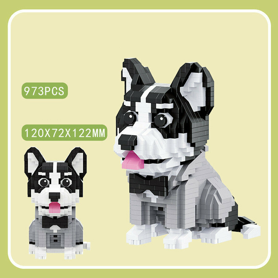 Конструктор Balody Питомцы: Хаски (мини детали) 18392 — фото 1