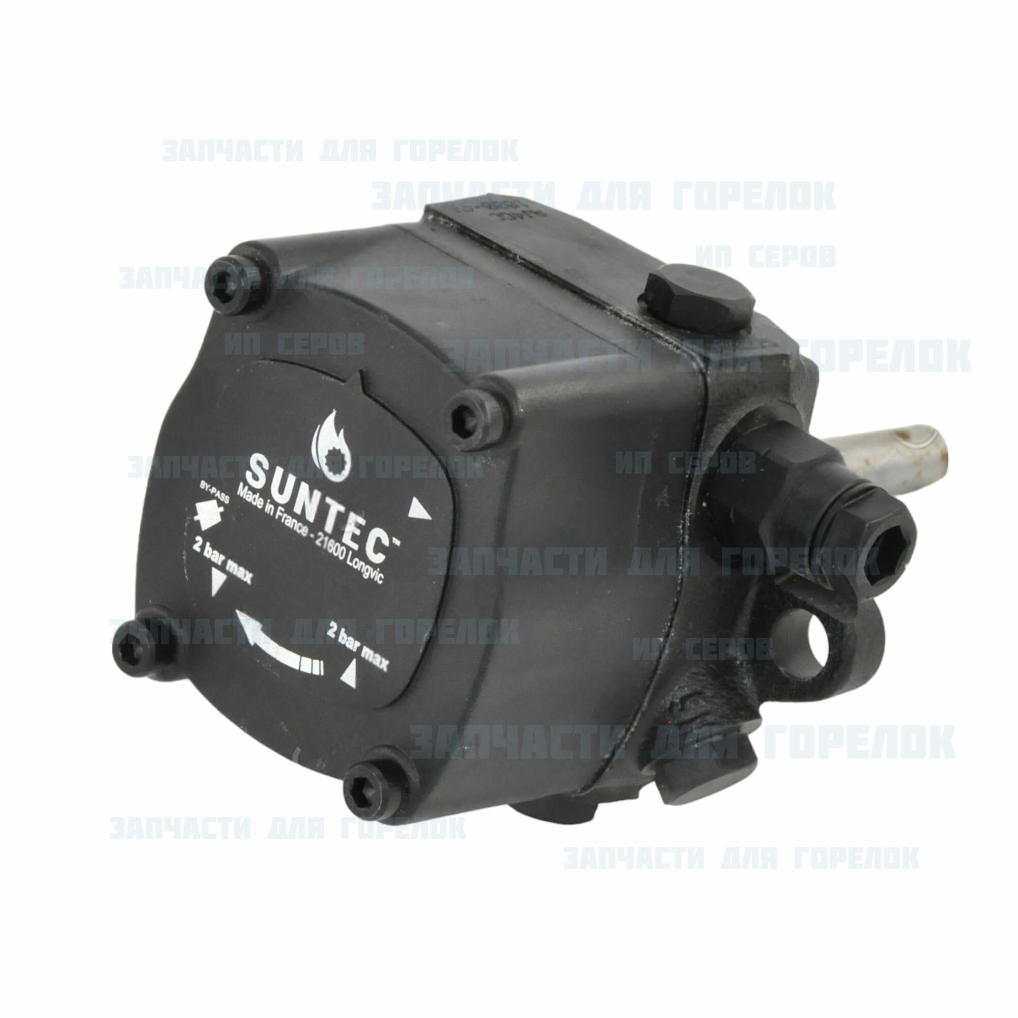 Жидкотопливный насос Suntec AJ 4 CC 1000 4P  d54 Диапазон 10 - 20 бар 158 л/ч Запчасти и аксессуары для котлов