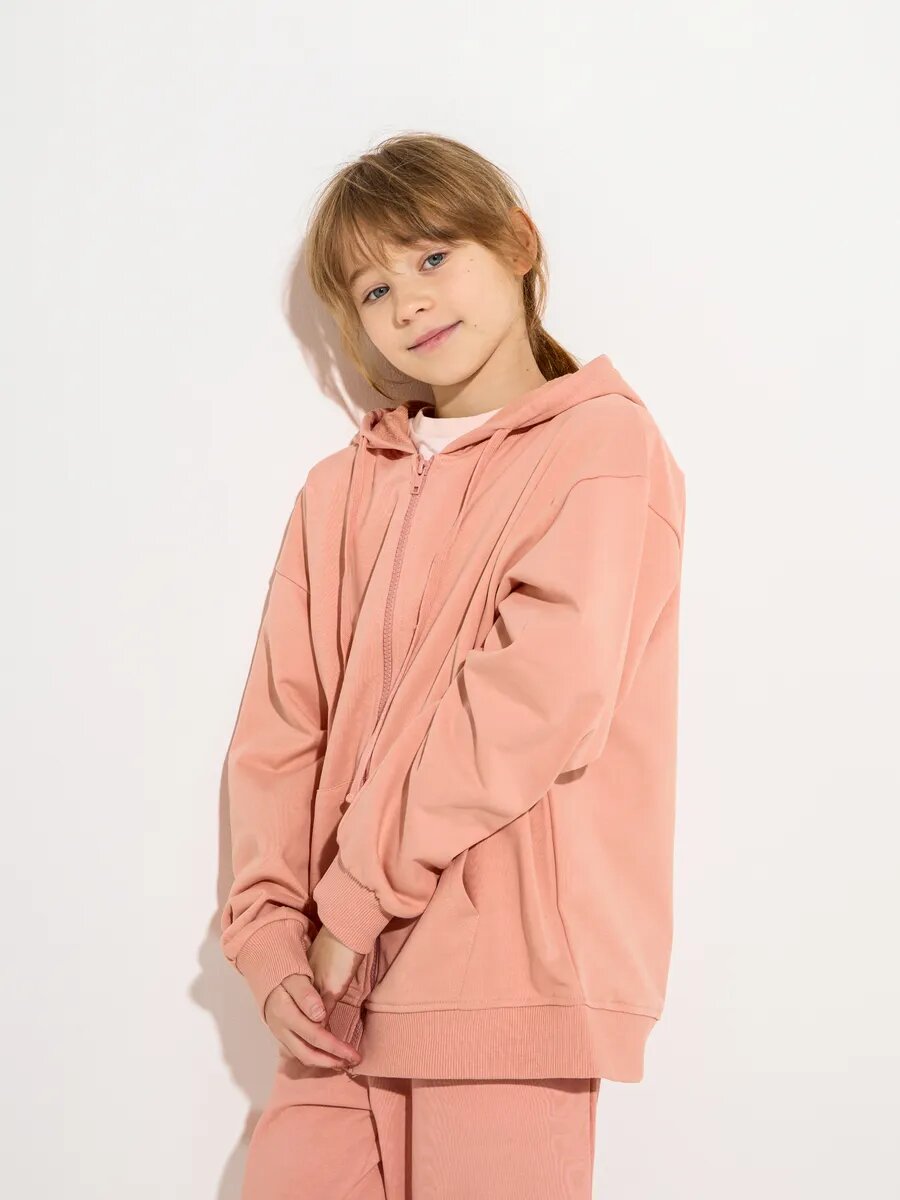 Худи DNZ, размер 152, розовый — фото 1