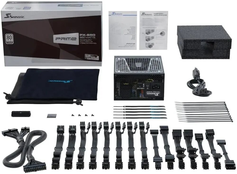 Блок питания Seasonic Prime 850W Platinum [SSR-850PD] - фото №9