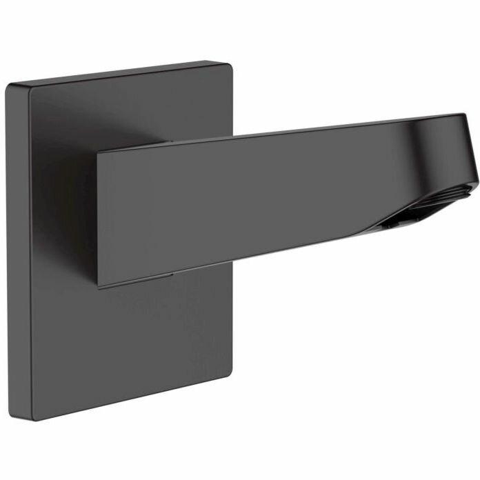 Держатель верхнего душа Hansgrohe Pulsify 26 см, настенный, цвет: черный матовый 24149670