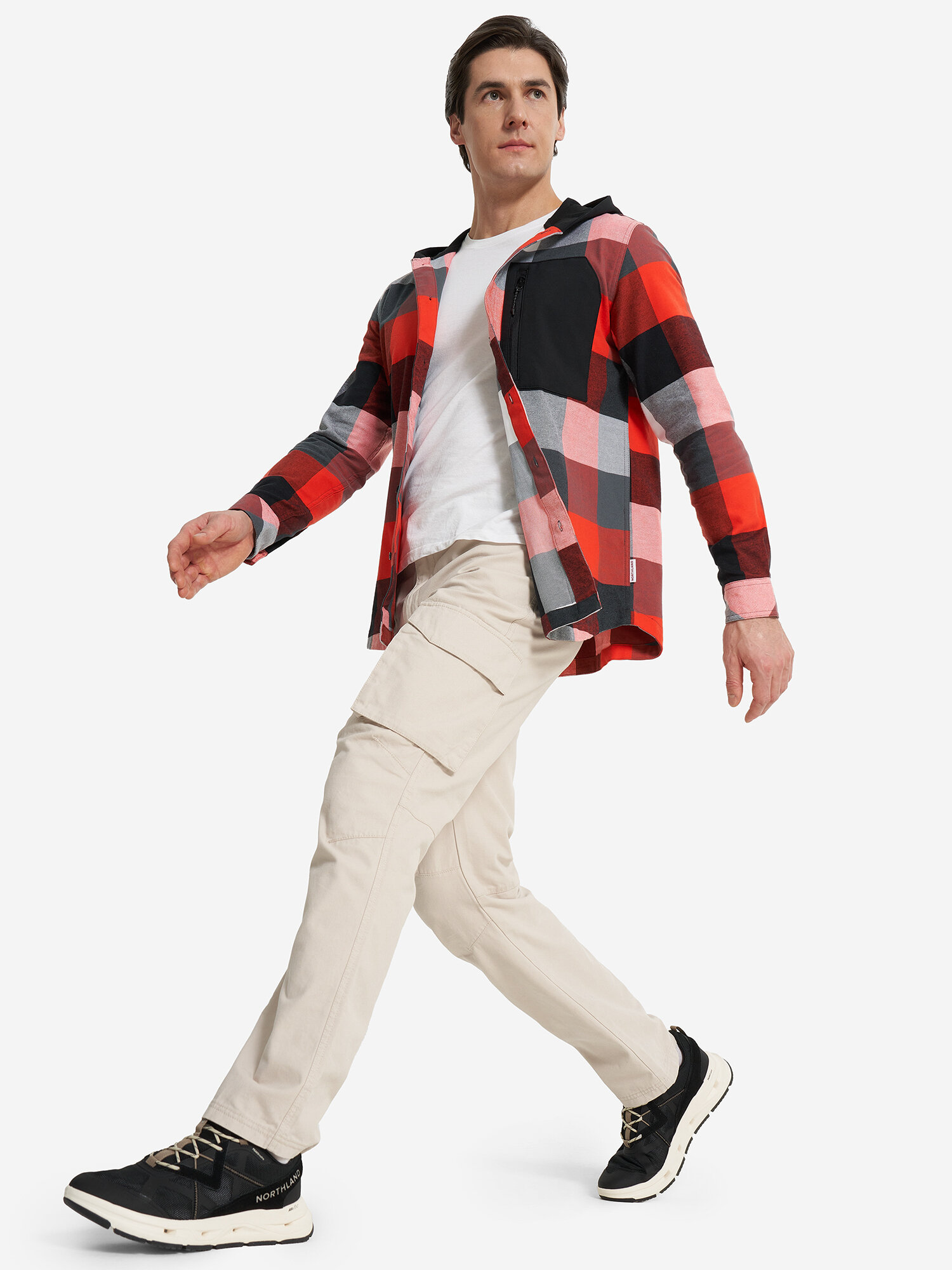 Брюки Northland, размер 54, бежевый — фото 1