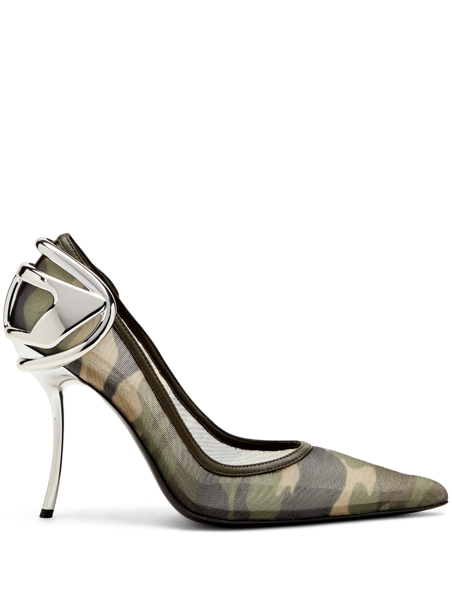 Туфли DIESEL D-ten & Half P, размер 38 EU, зелeный