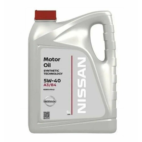 Масло моторное NISAN 5W-40 Синтетическое 5 л synthetic technology 5000₽