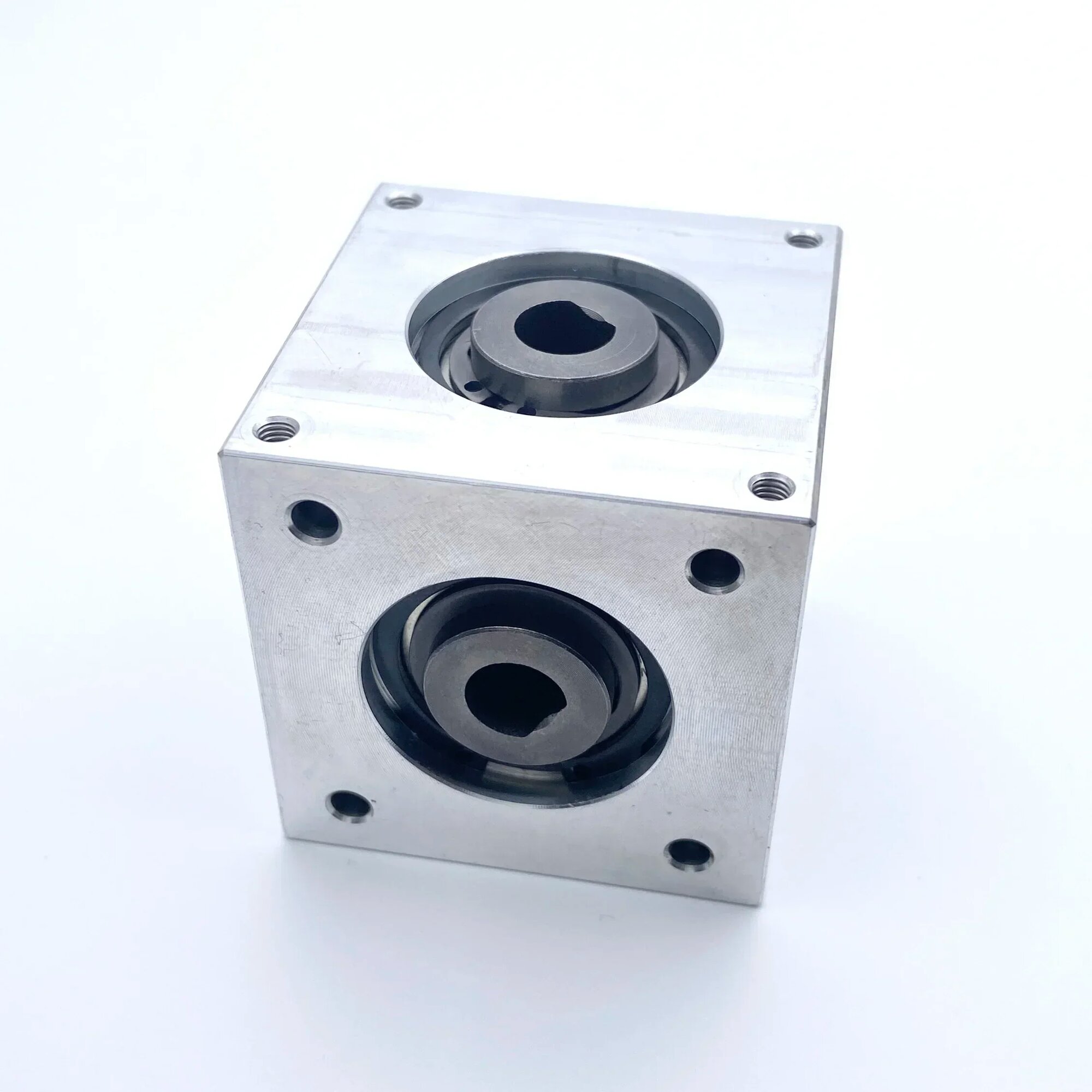 Угловой редуктор 1:1, Dual-3X D hole, 10mm Hole Diameter