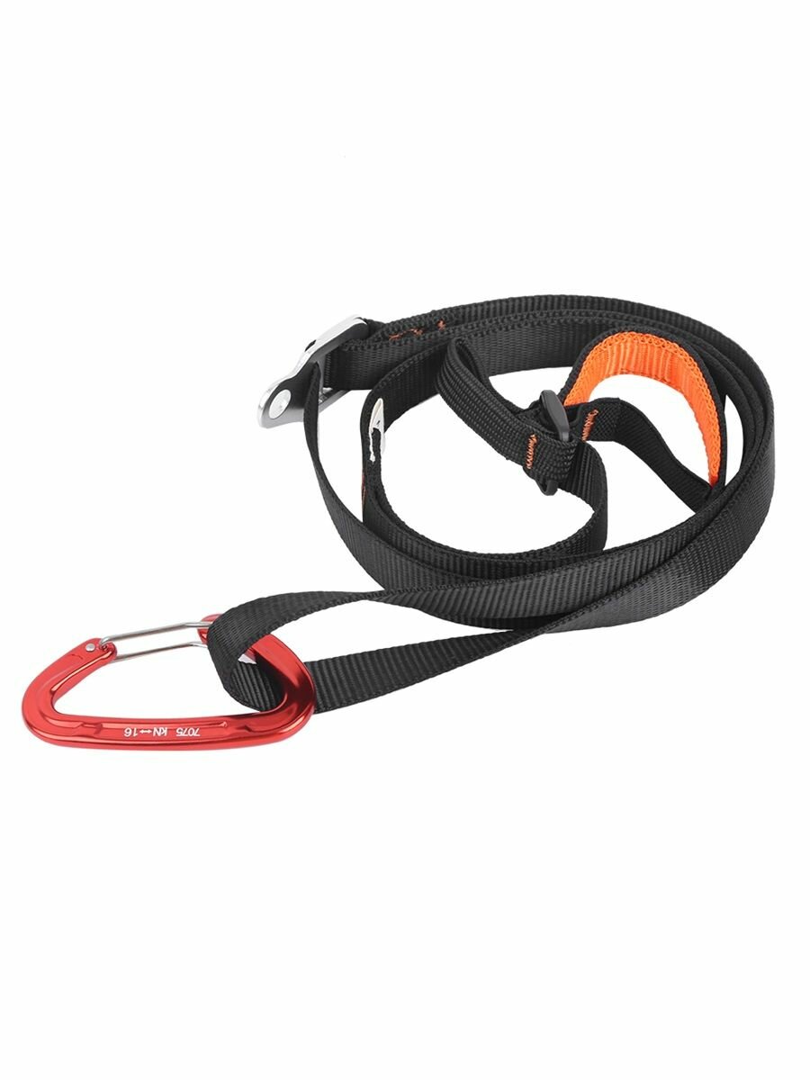 Педаль для скалолазания восходящий пояс для альпинизма аксессуар для наружного веревочного оборудования прочный и регулируемый для безопасного восхождения