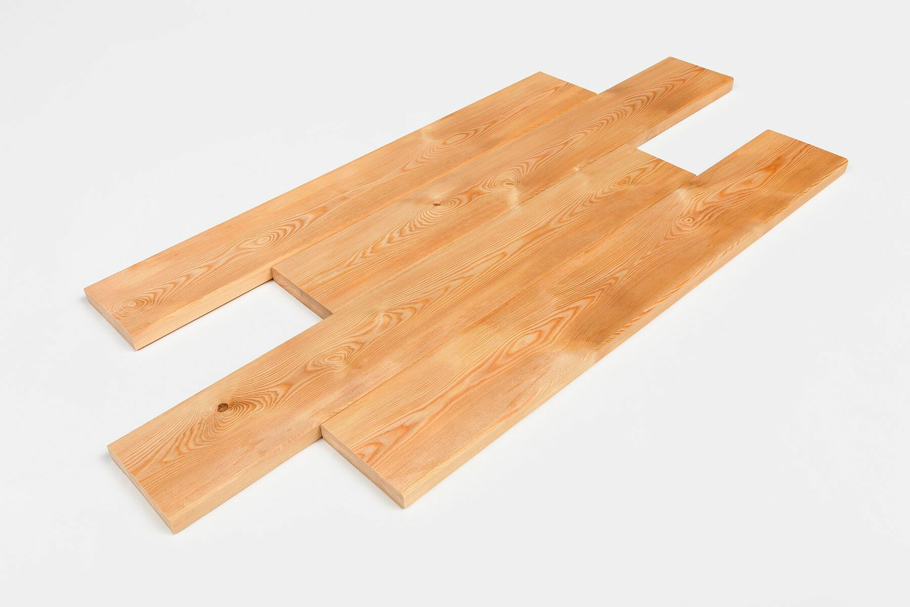 Палубная доска из лиственницы Гартус 28115/2LС Сорт С (28x115x2000 мм) 36 шт/упаковка