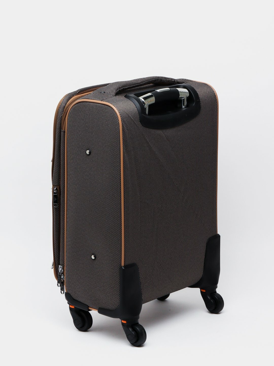 Чемодан-самокат , 28 л, размер M, 2 шт., бежевый — фото 1