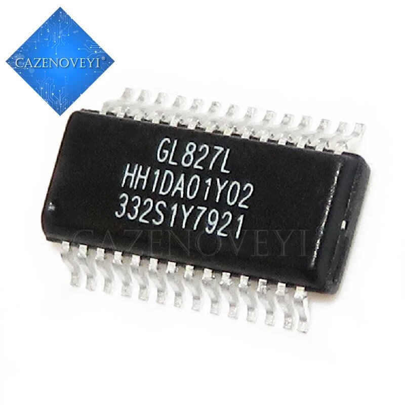 5pcs/lot GL827L-HHG GL827L GL827 SSOP-28 In Stock
