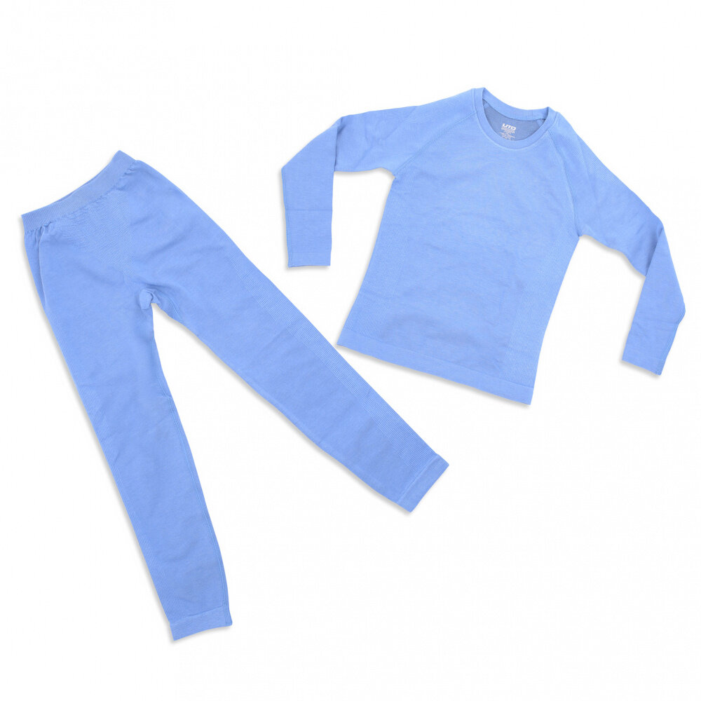 Комплект термобелья UTO Children's Thermal 3.0 HeatMax, размер 120, blue