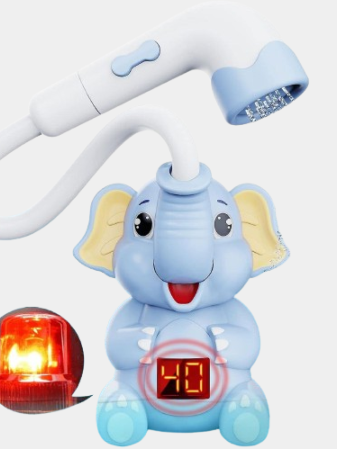 Игрушка для ванной душ "Слоненок измеряет температуру" — фото 1