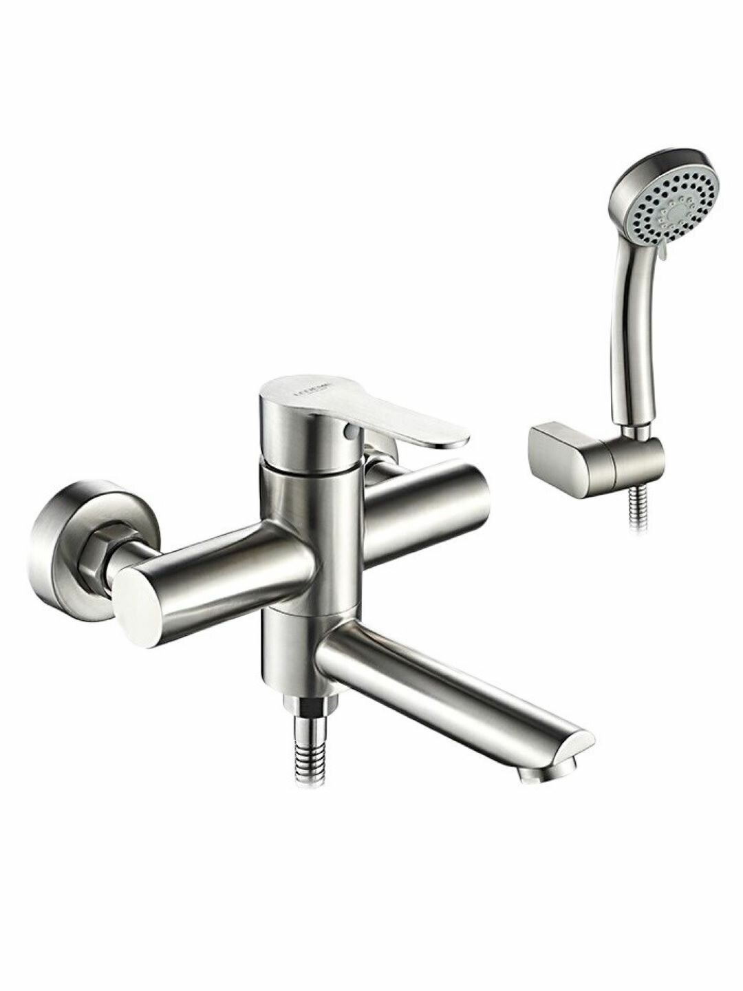 Смеситель для ванны с коротким изливом (встроенный в излив переключатель) L73103