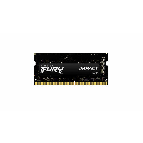 Оперативная память Kingston SO-DIMM DDR4 16Gb 3200MHz pc-25600 FURY Impact Black KF432S20IB16-SP 4200₽