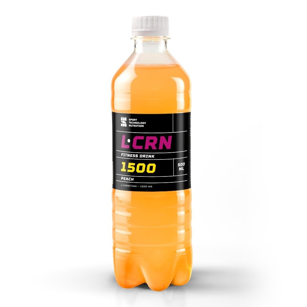 L-карнитин жидкий Fitness Drink L-Carnitine 1500 500 мл 1 шт (Спортивные технологии) Персик