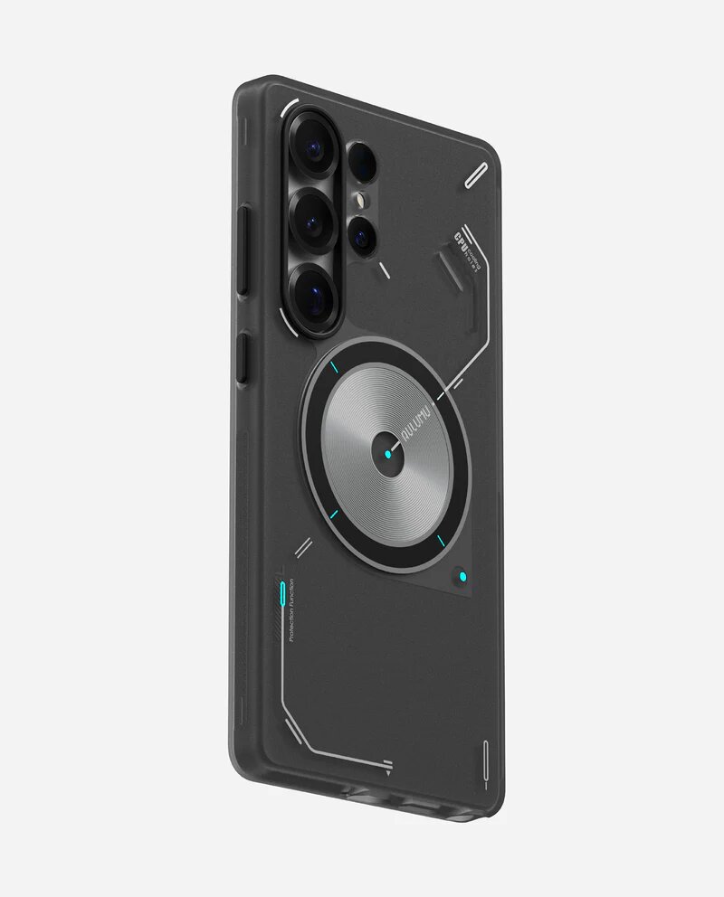 Чехол Aulumu TPU для Samsung S25 Ultra, серый полупрозрачный