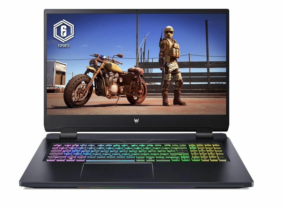 17.3" Ноутбук Acer Predator Helios 300 PH317-56-99EE (NH. QGFCN.002) черный - 2560x1440, IPS, Intel Core i9 12900H, ядра: 14 х 1.8 ГГц, 16 ГБ, SSD 1024 ГБ, GeForce RTX 3070 Ti - 8 ГБ, Windows 11 Home