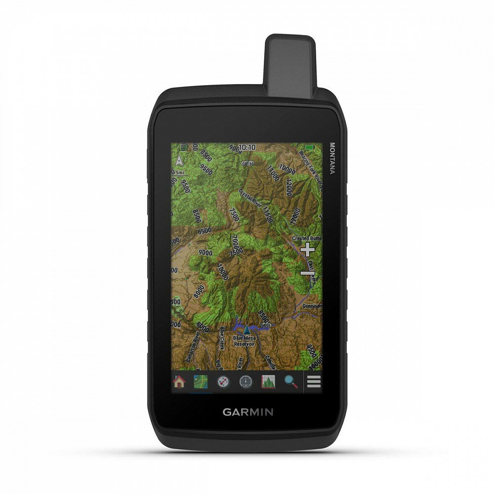 Навигатор Garmin Montana 710, 5-дюймовый цветной сенсорный экран, Русский язык + Карты