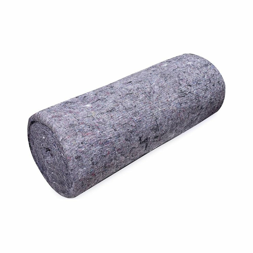 Нетканное, техническое холстопрошивное полотно DINFIX ХПП серый, 180 гр. 1x50м