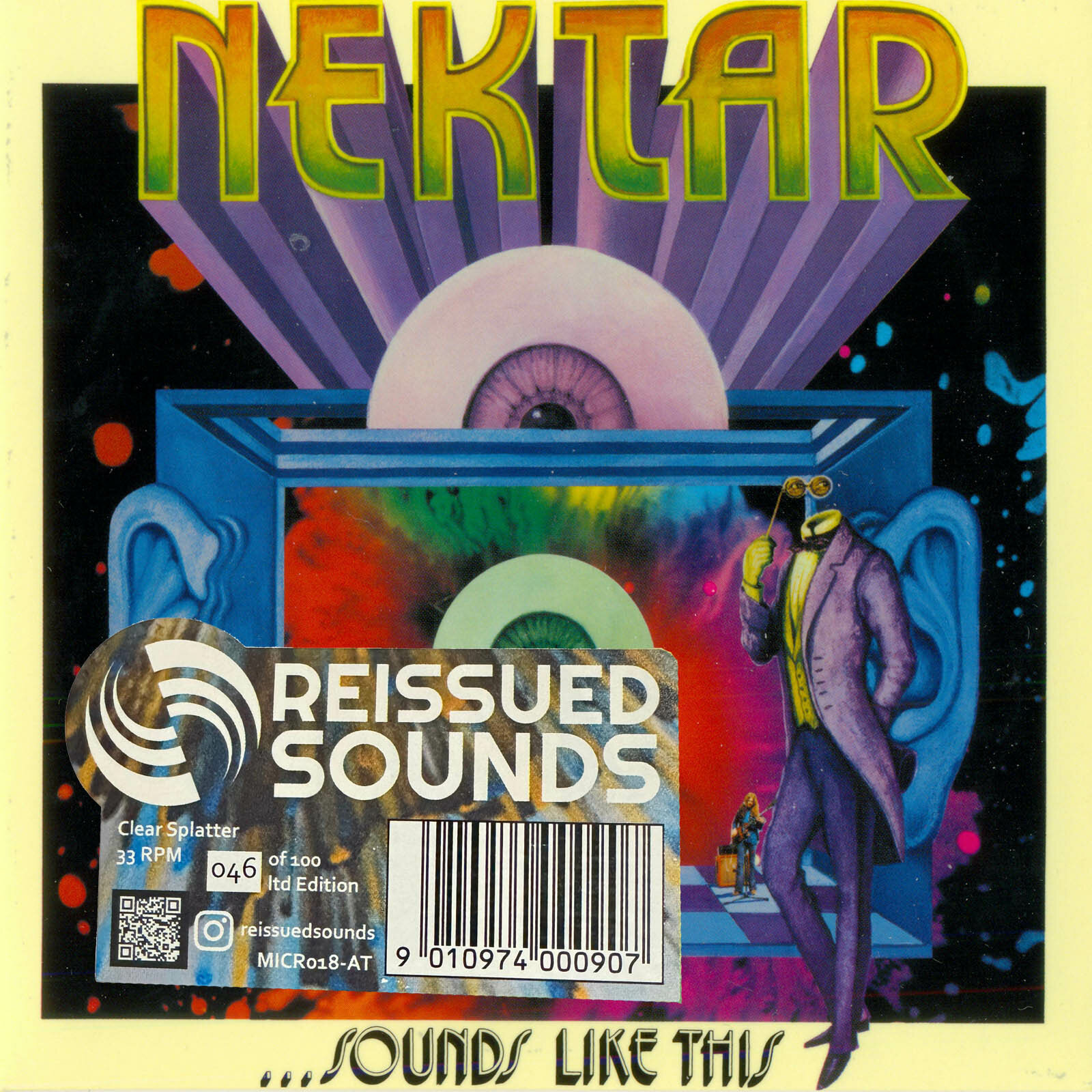 Виниловая пластинка Nektar - ". Sounds Like This [Clear Splatter Vinyl]" (Reissued Sounds)
