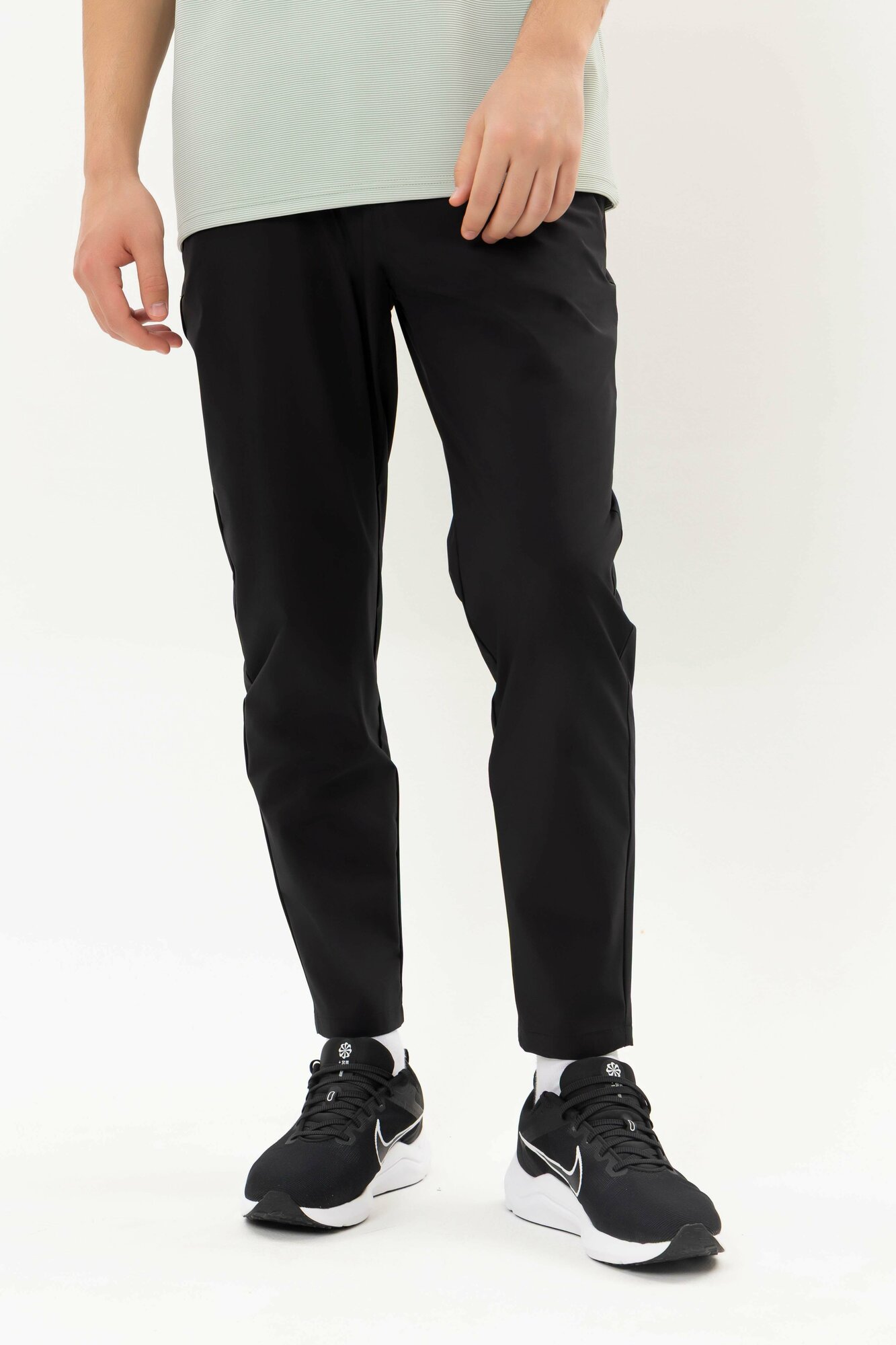 Брюки джоггеры TERRA PRO TERRA PRO, размер 32, black — фото 1