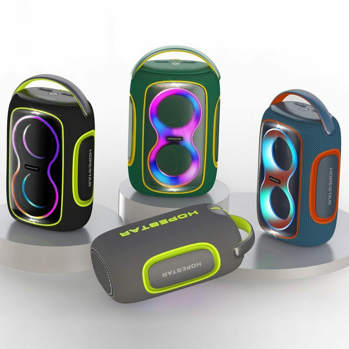 Беспроводная колонка Hopestar H59 Powerful 50W Sound (серый) — фото 1